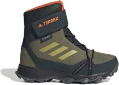 Adidas TERREX Snow Hoge Schoenen Kinderen, Olijf/zwart