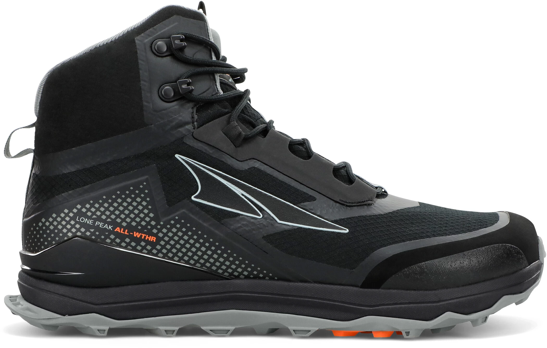 Altra Lone Peak All Weather Midden Schoenen Heren, Zwart