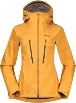 Bergans Cecilie 3L Jas Dames, Geel