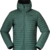 Bergans Lava Licht Donsjack Met Capuchon Heren, Groen