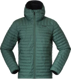 Bergans Lava Licht Donsjack Met Capuchon Heren, Groen