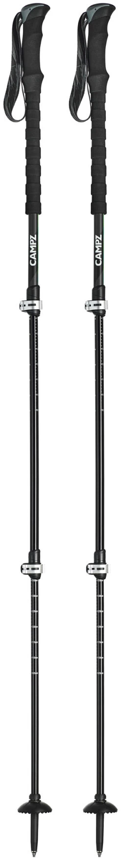 CAMPZ Winter Touring Stokken, Zwart