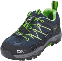 CMP Campagnolo Rigel WP Lage Trekkingschoenen Kinderen, Zwart/blauw