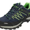 CMP Campagnolo Rigel WP Lage Trekkingschoenen Heren, Zwart/blauw