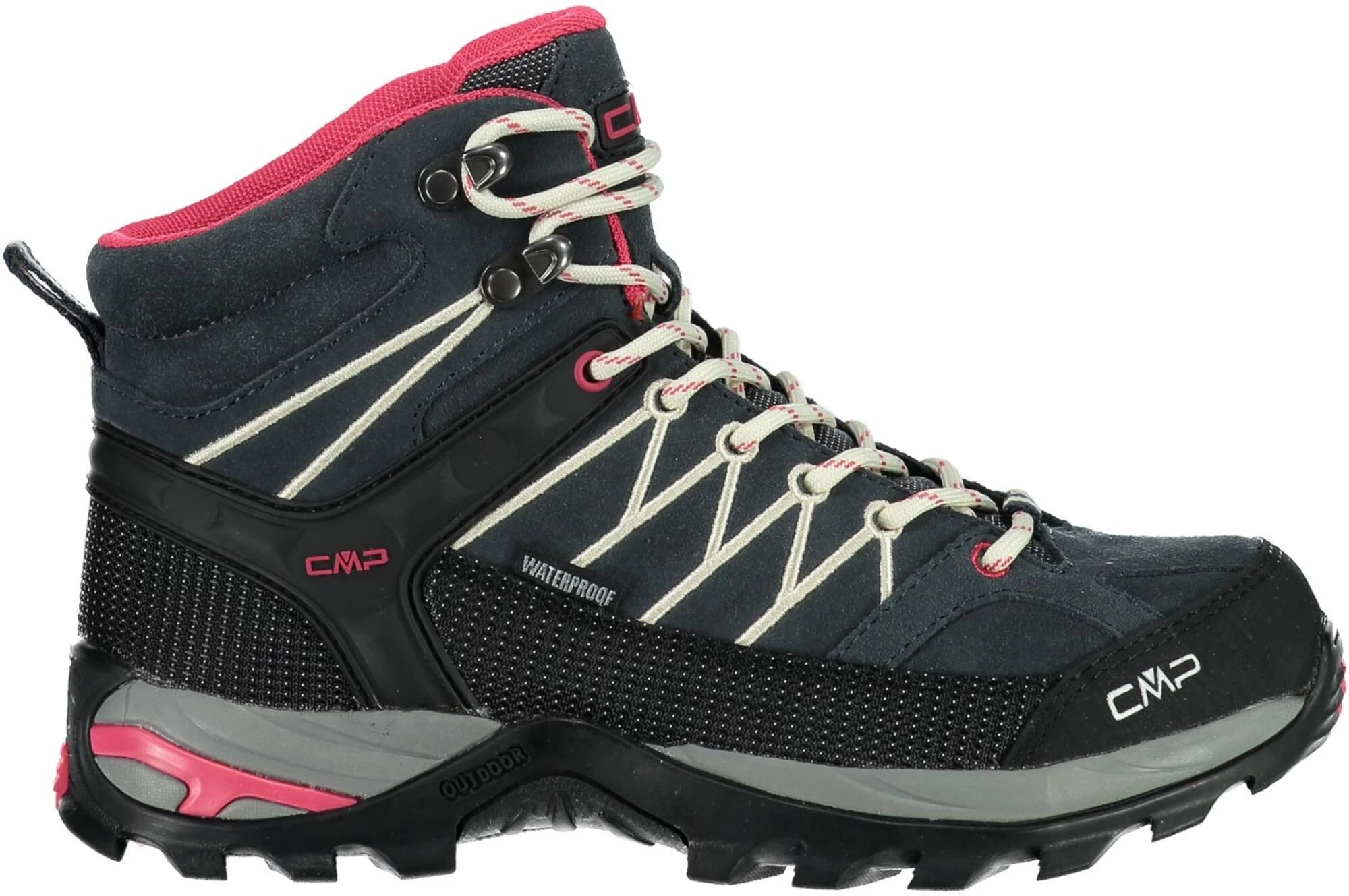 CMP Campagnolo Rigel WP Middelhoge Trekkingschoenen Dames, Zwart