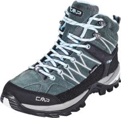 CMP Campagnolo Rigel WP Middelhoge Trekkingschoenen Dames, Groen/zwart
