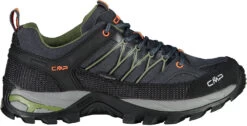 CMP Campagnolo Rigel WP Lage Trekkingschoenen Heren, Grijs/zwart