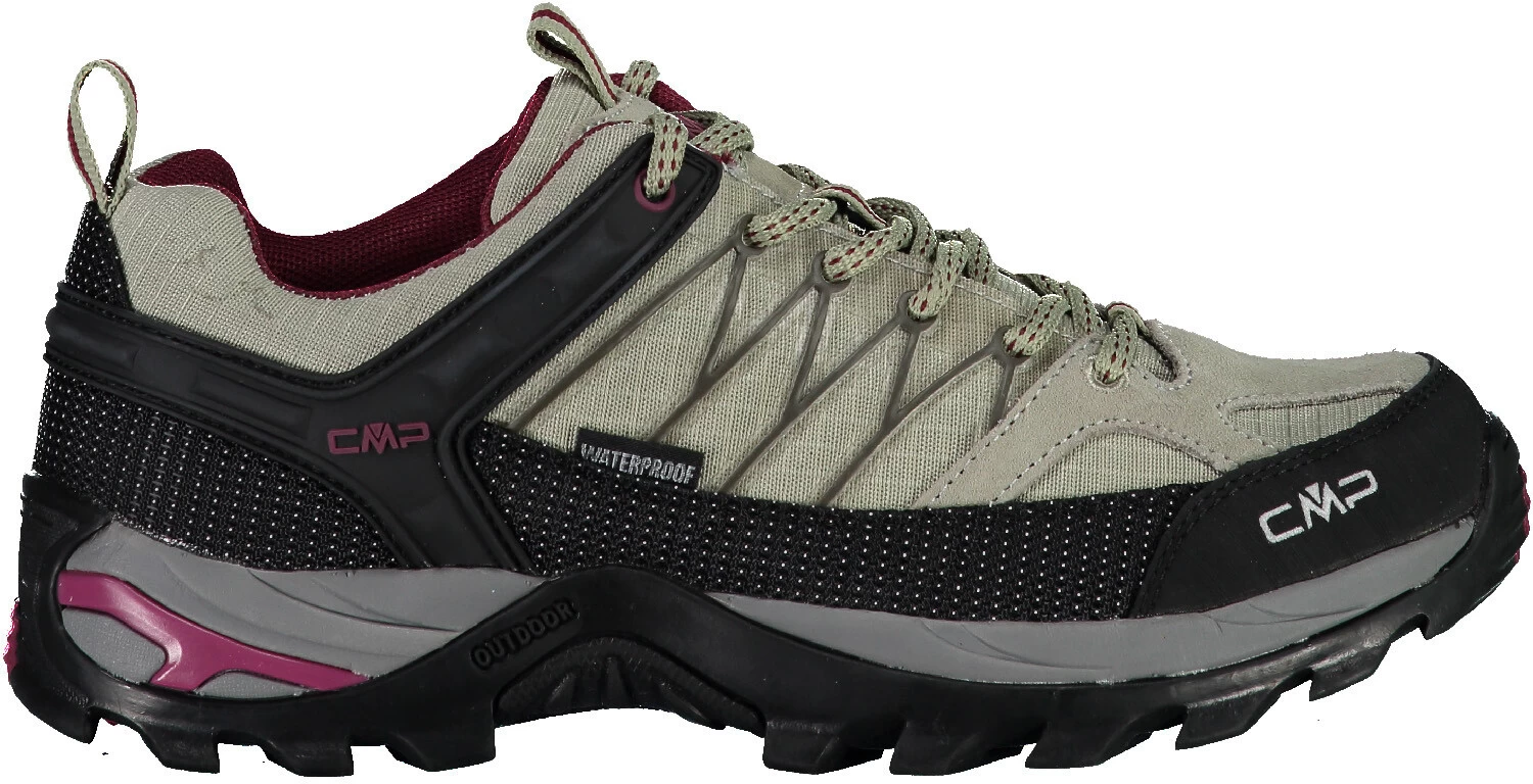 CMP Campagnolo Rigel WP Lage Wandelschoenen Dames, Beige/zwart