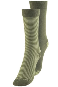 Craghoppers NosiLife Sokken 2 Paar, Olijf/beige