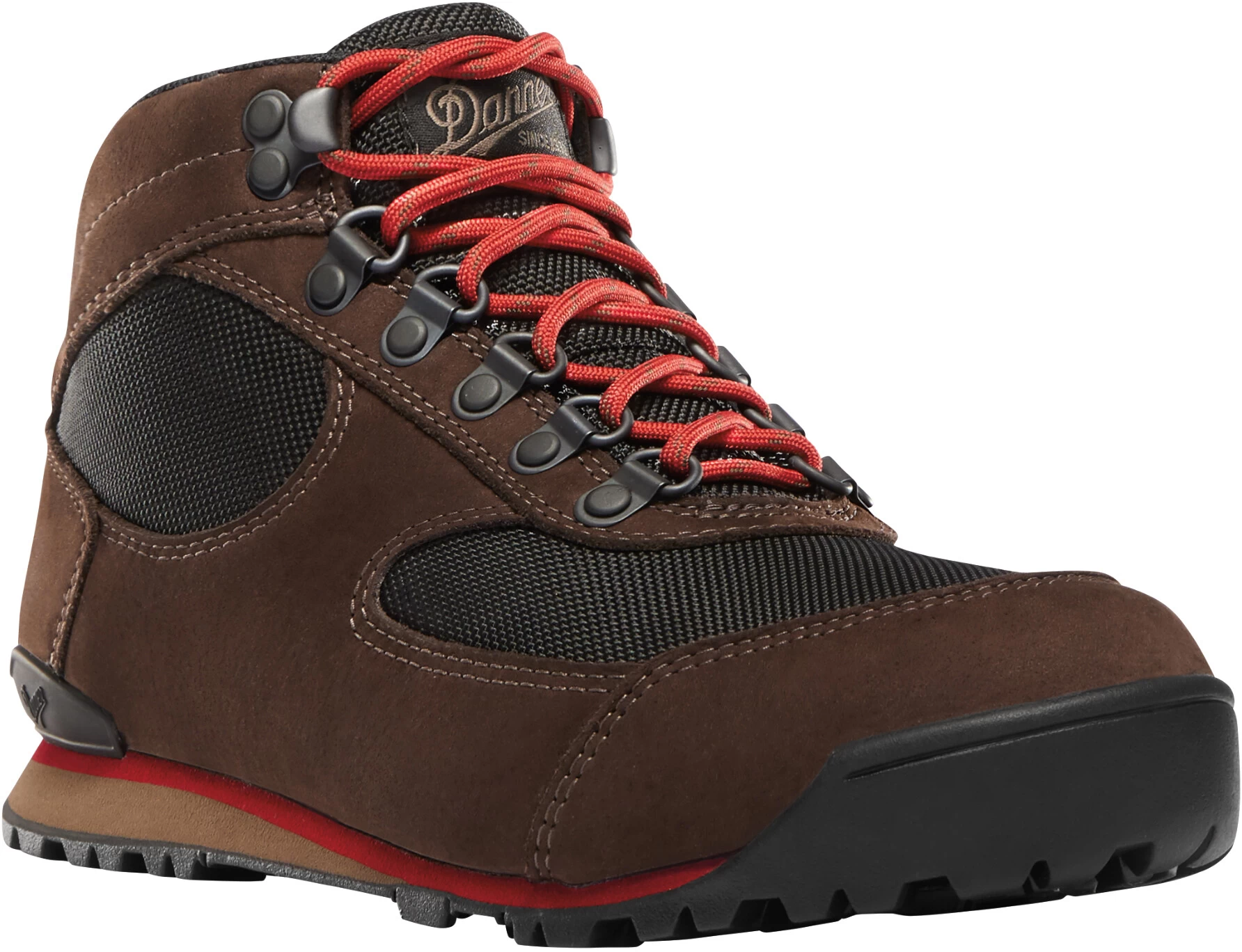 Danner Jag - Full Grain Schoenen Dames, Rood/zwart