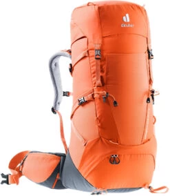 Deuter Aircontact Core 35+10 SL Rugzak Dames, Rood/grijs