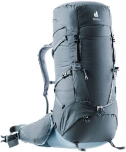 Deuter Aircontact Core 60+10 Backpack, Grijs/zwart