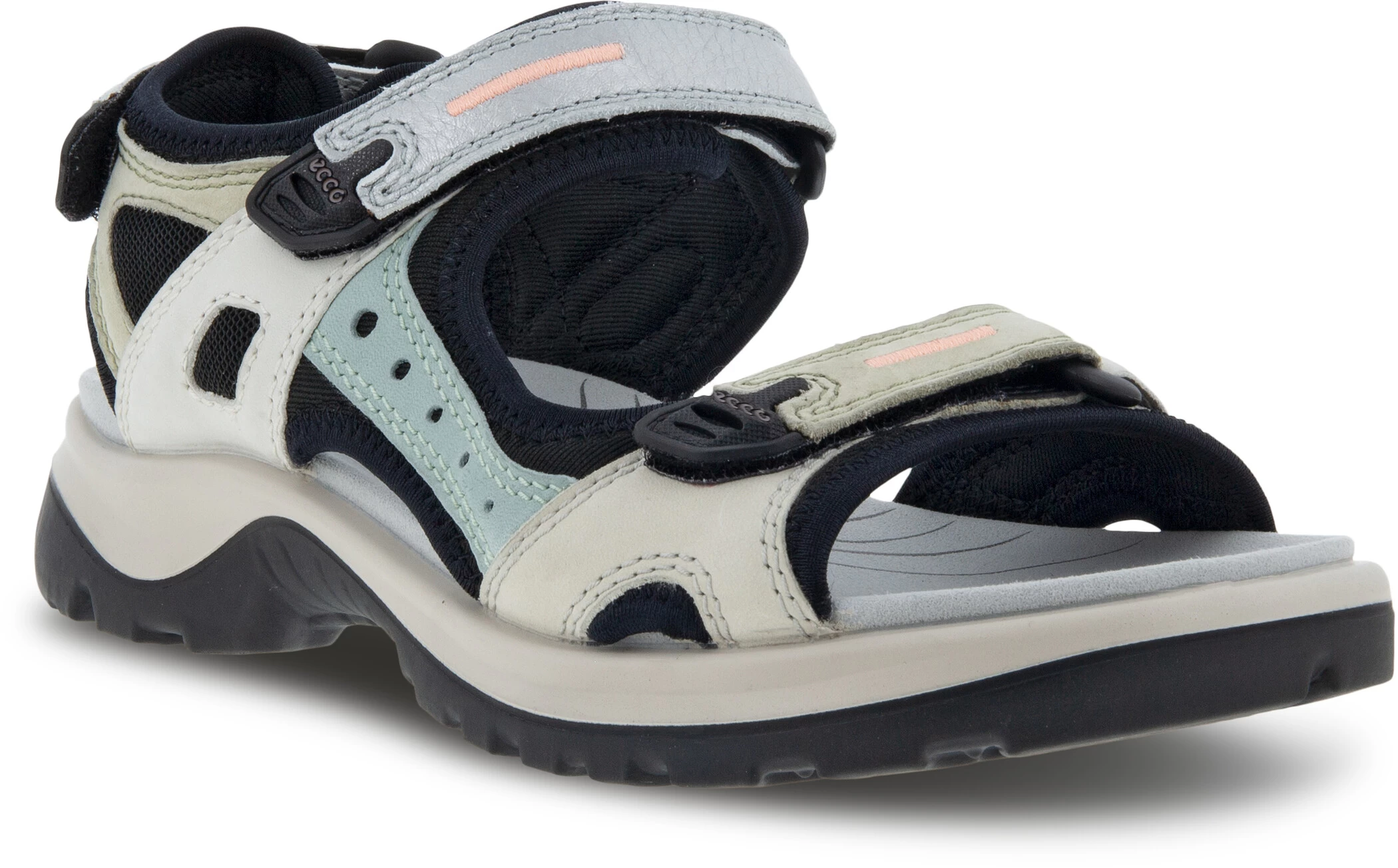 ECCO Offroad Sandalen Dames, Wit/beige