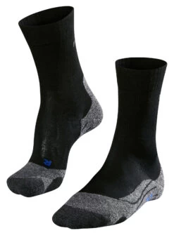 Falke TK2 Cool Trekking Sokken Dames, Zwart/grijs