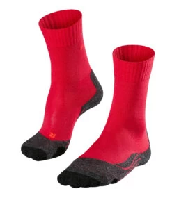 Falke TK2 Trekking Sokken Dames, Rood/roze