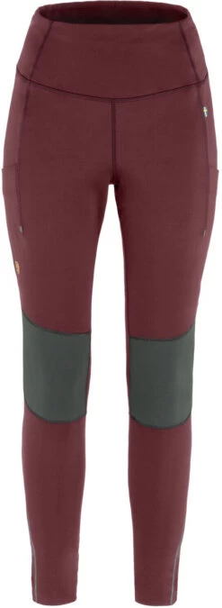 Fjällräven Fjällräven Abisko Värm Trekking Tights Dames, Rood