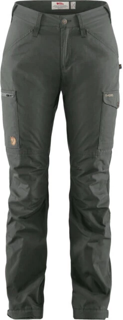 Fjällräven Fjällräven Kaipak Trousers Curved Women, Grijs