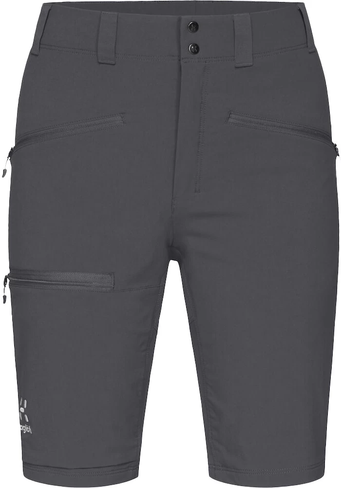 Haglöfs Mid Slim Korte Broek Dames, Grijs