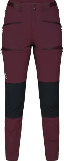 Haglöfs Rugged Slim Broek Dames, Violet/zwart
