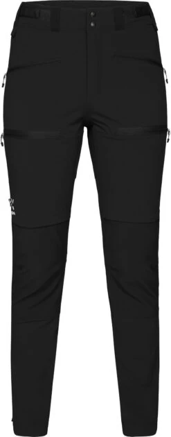 Haglöfs Rugged Slim Broek Dames, Zwart