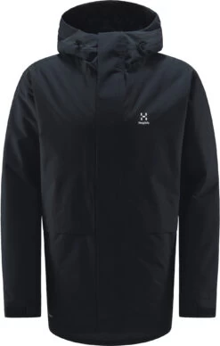 Haglöfs Salix Proof Mimic Parka Heren, Zwart