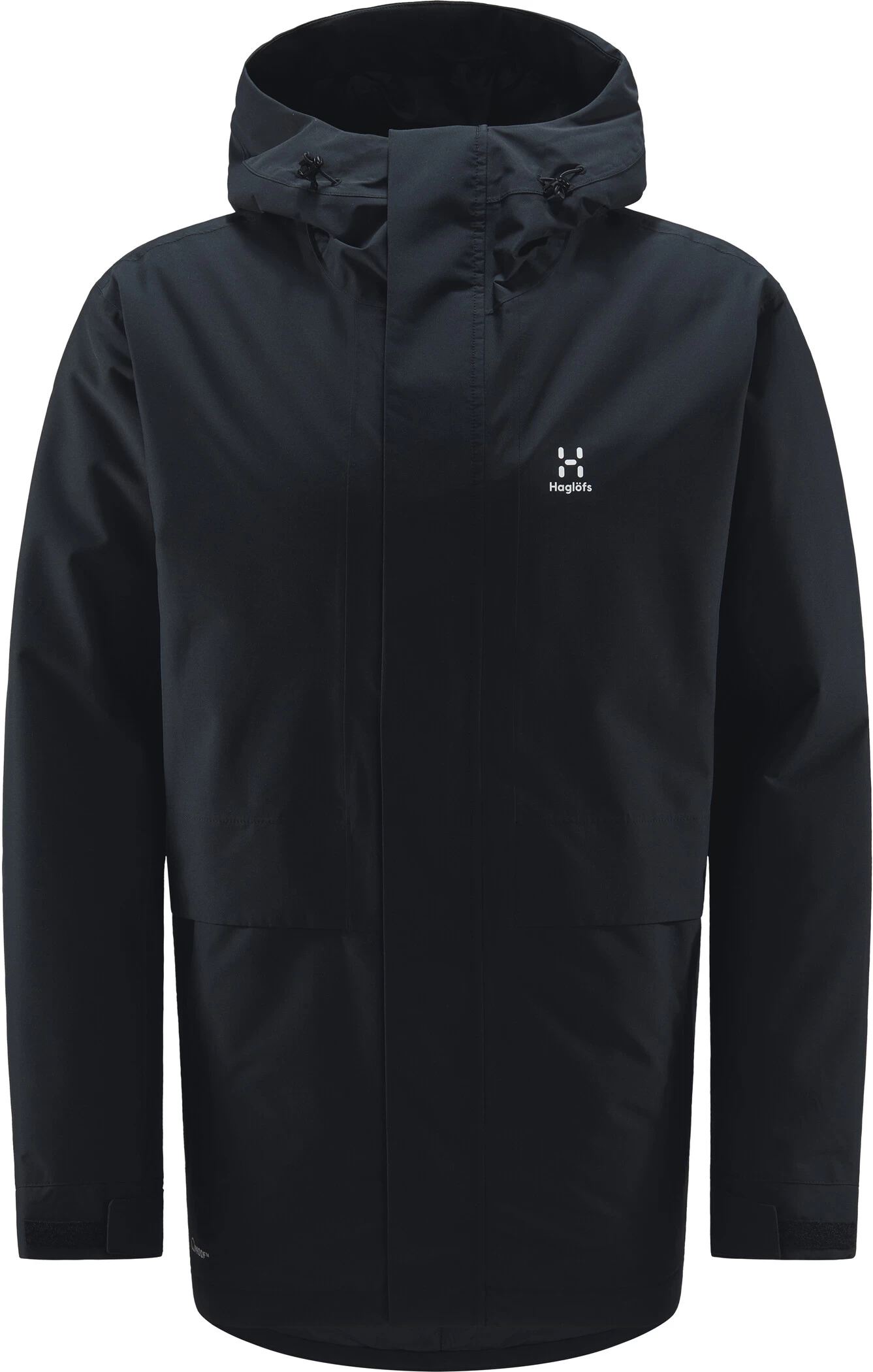 Haglöfs Salix Proof Mimic Parka Heren, Zwart