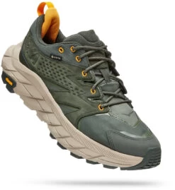 Hoka One One Anacapa GTX Lage Schoenen Heren, Olijf