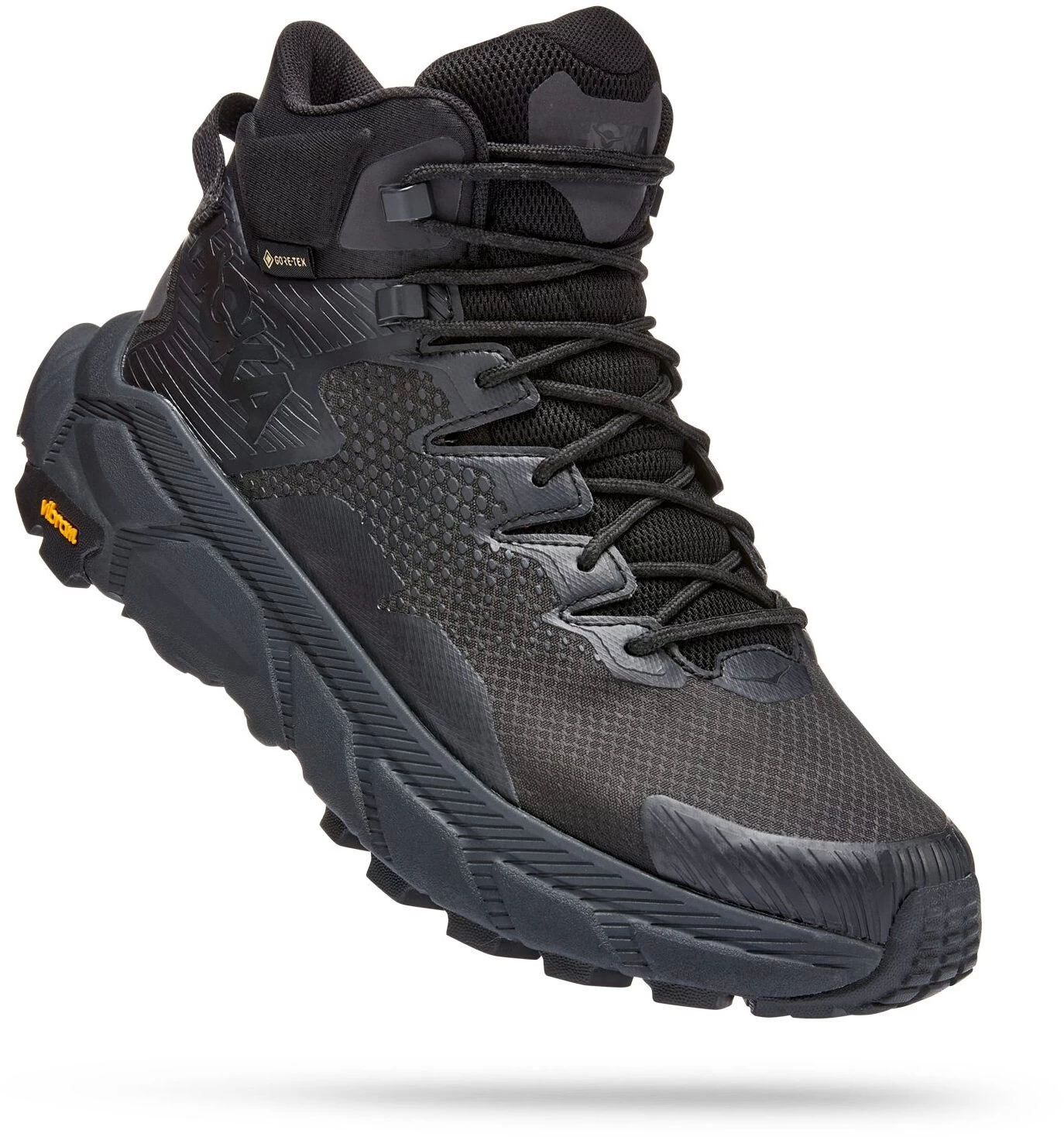 Hoka One One Trail Code GTX Shoes Men, Zwart