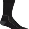 Icebreaker Hike+ Light Crew Sokken Heren, Zwart
