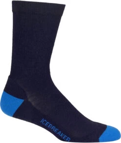Icebreaker Lifestyle Light Crew Sokken Heren, Blauw