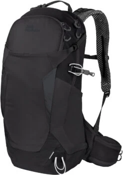 Jack Wolfskin Crosstrail 24 LT Backpack, Zwart
