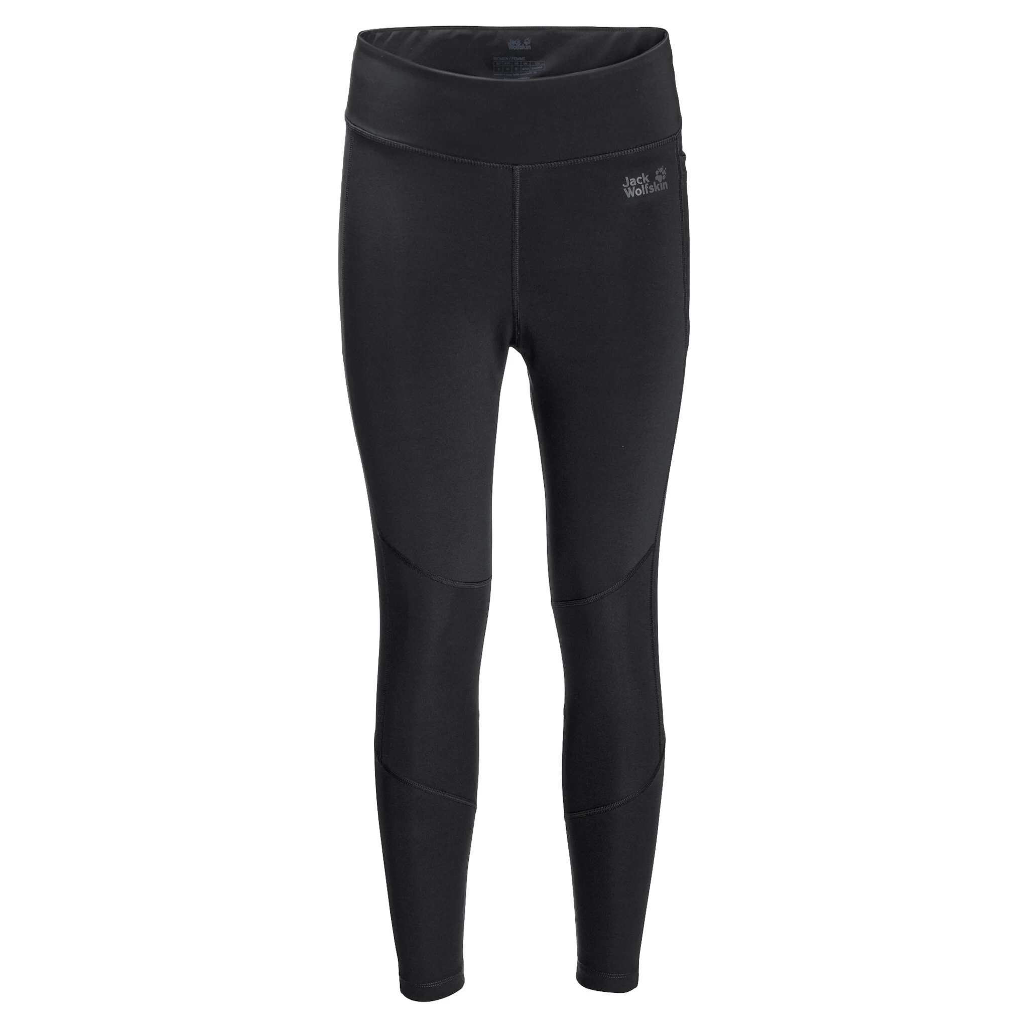 Jack Wolfskin Hike Lite Panty's Dames, Zwart