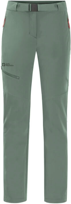 Jack Wolfskin Holdsteig Pants Women, Groen