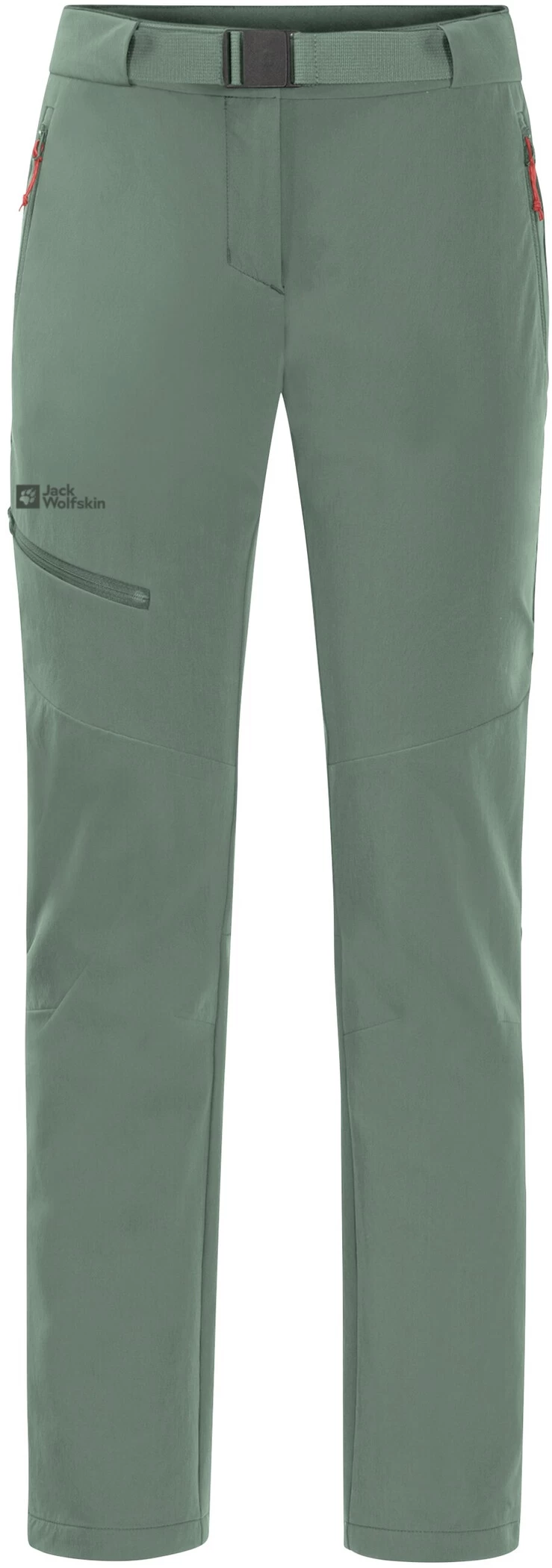 Jack Wolfskin Holdsteig Pants Women, Groen