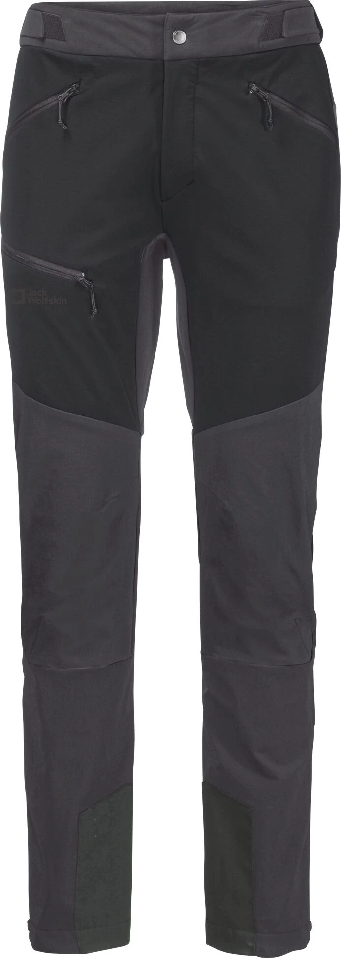 Jack Wolfskin Salmaser Broek Heren, Grijs