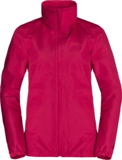 Jack Wolfskin Stormy Point 2L Jas Dames, Roze
