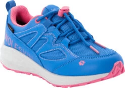 Jack Wolfskin Unleash 4 Speed Texapore Schoenen Kinderen, Blauw