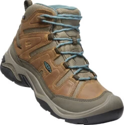 Keen Circadia Mid WP Schoenen Dames, Bruin/grijs