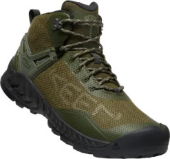 Keen NXIS EVO Mid WP Schoenen Heren, Olijf