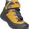 Keen Redwood Mid WP Schoenen Kinderen, Geel/grijs