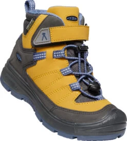Keen Redwood Mid WP Schoenen Kinderen, Geel/grijs