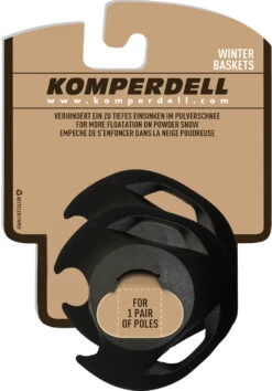 Komperdell Regular UL FXP Mand, Zwart