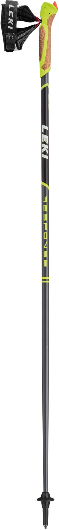 LEKI Response Wandelstokken Flex Tip, Zwart
