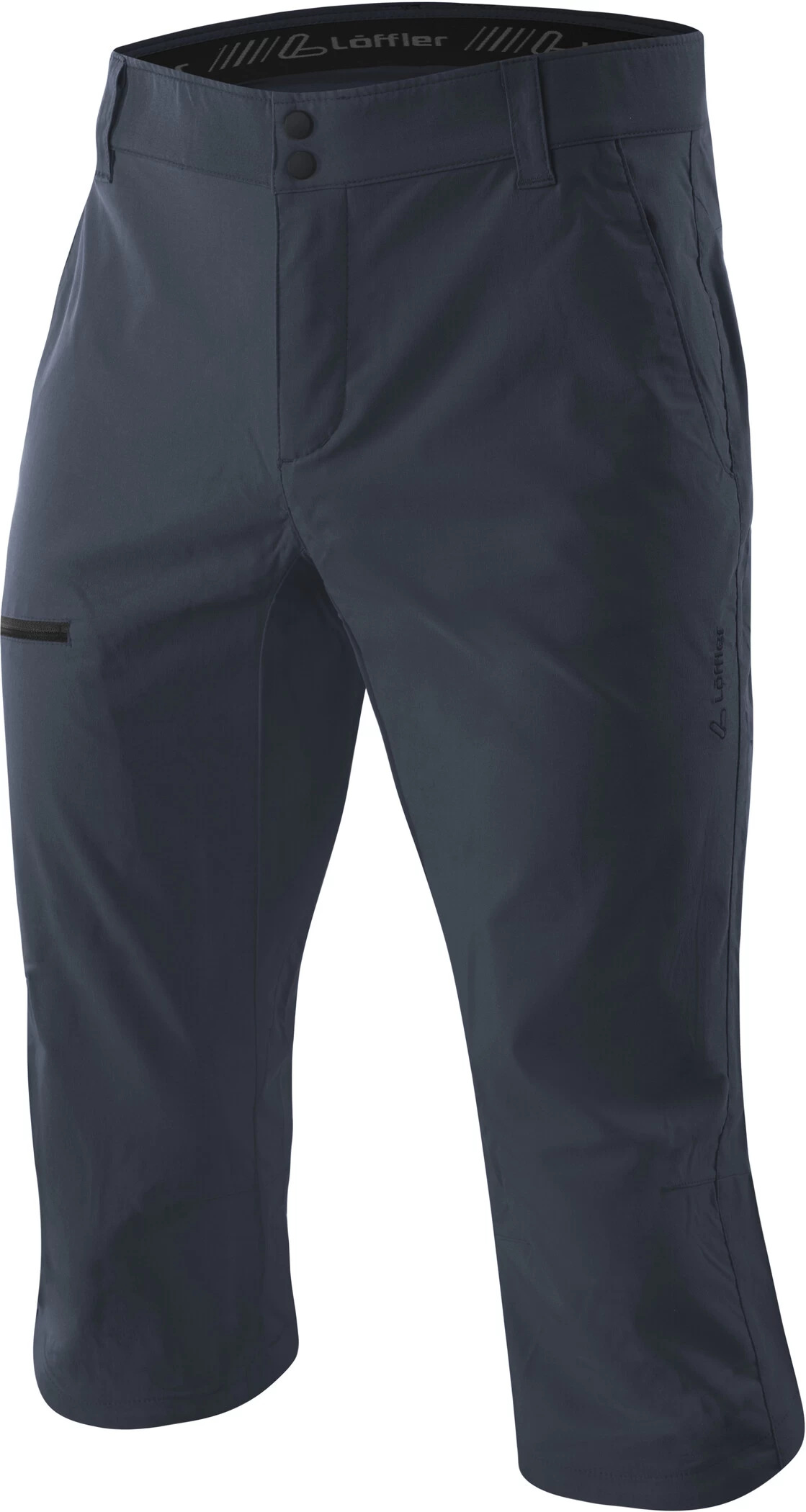 Löffler Comfort Stretch Light 3/4 Trekking Pants Men, Grijs