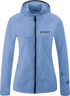 Maier Sports Feathery Windjacket Women, Blauw