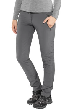 Maier Sports Helga Slim Stretchbroek Dames, Grijs