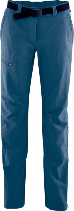 Maier Sports Inara Slim Broek Dames, Blauw