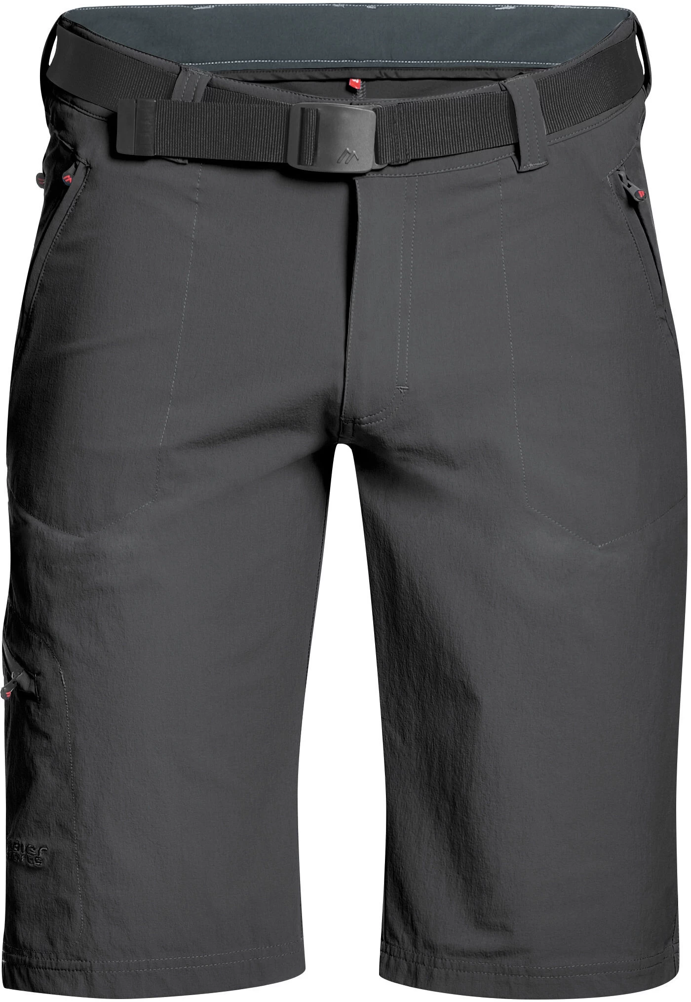 Maier Sports Nil Bermuda Shorts Heren, Zwart
