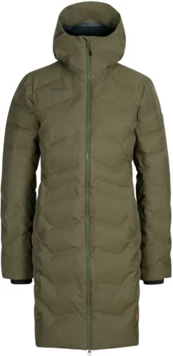 Mammut Photics Hardshell Thermo Jas Dames, Olijf