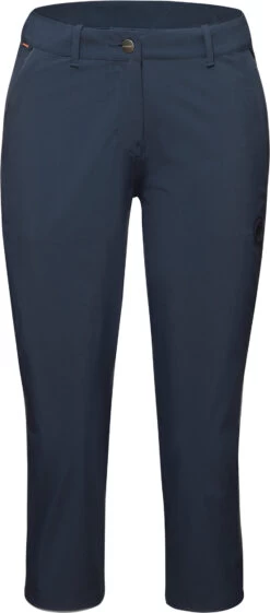 Mammut Runbold Capri Broek Dames, Blauw